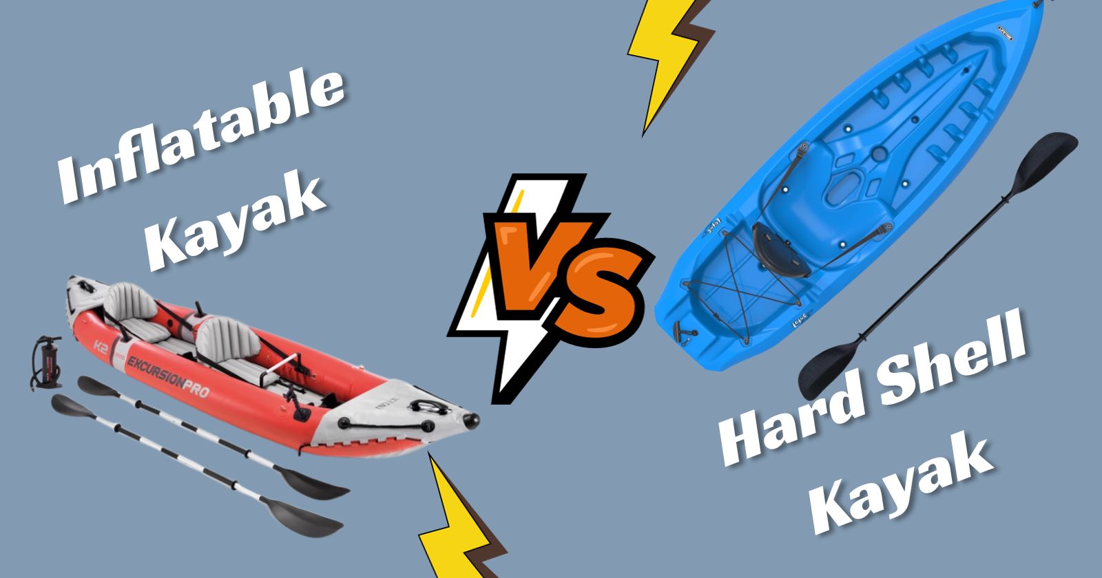Inflatable Kayak vs Hard Shell Kayak